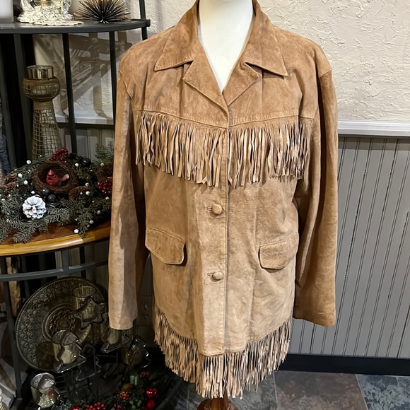 Jackets & Blazers - Western Leather Coat